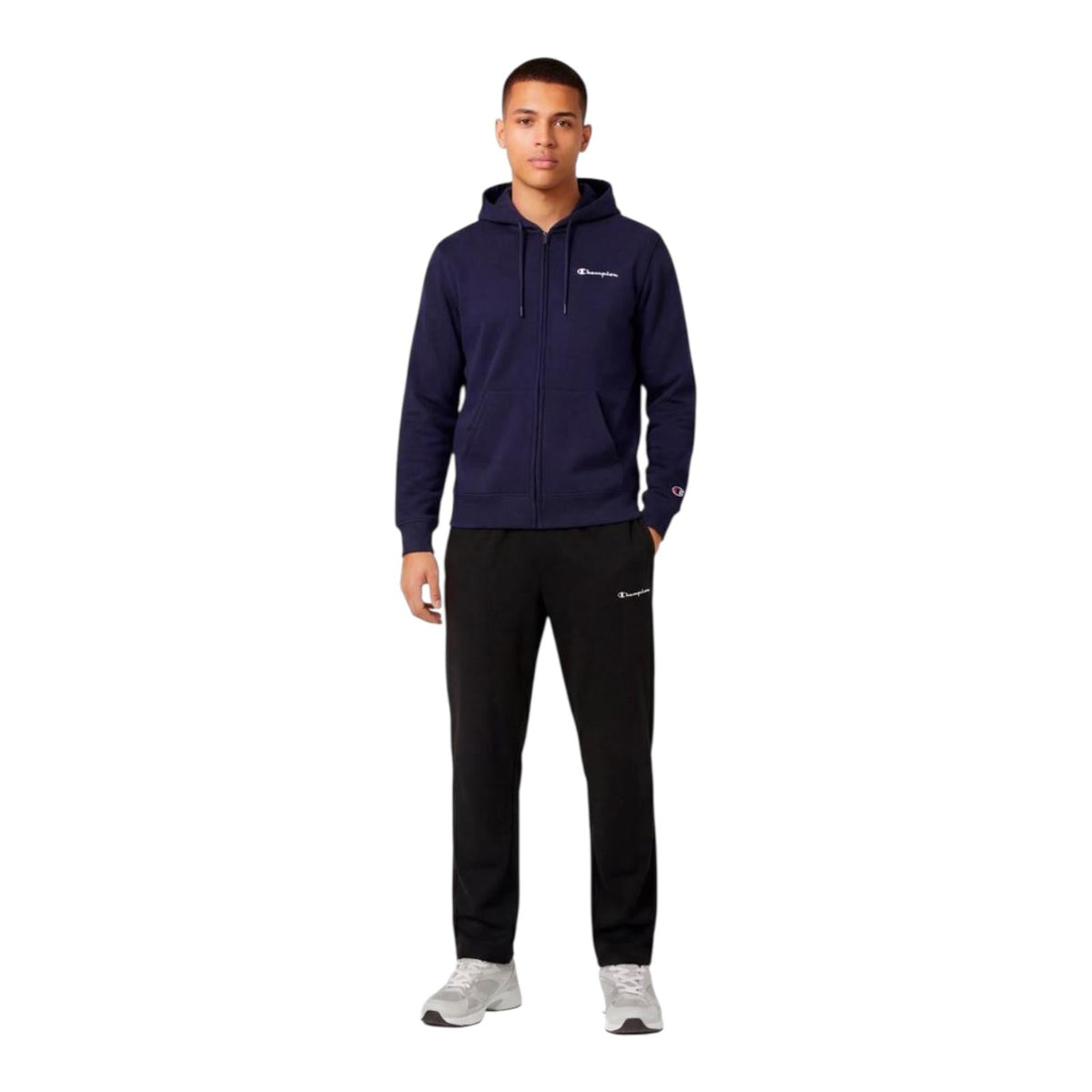 Champion Pantalone Donna Straight Hem 221805 KK001 Nero