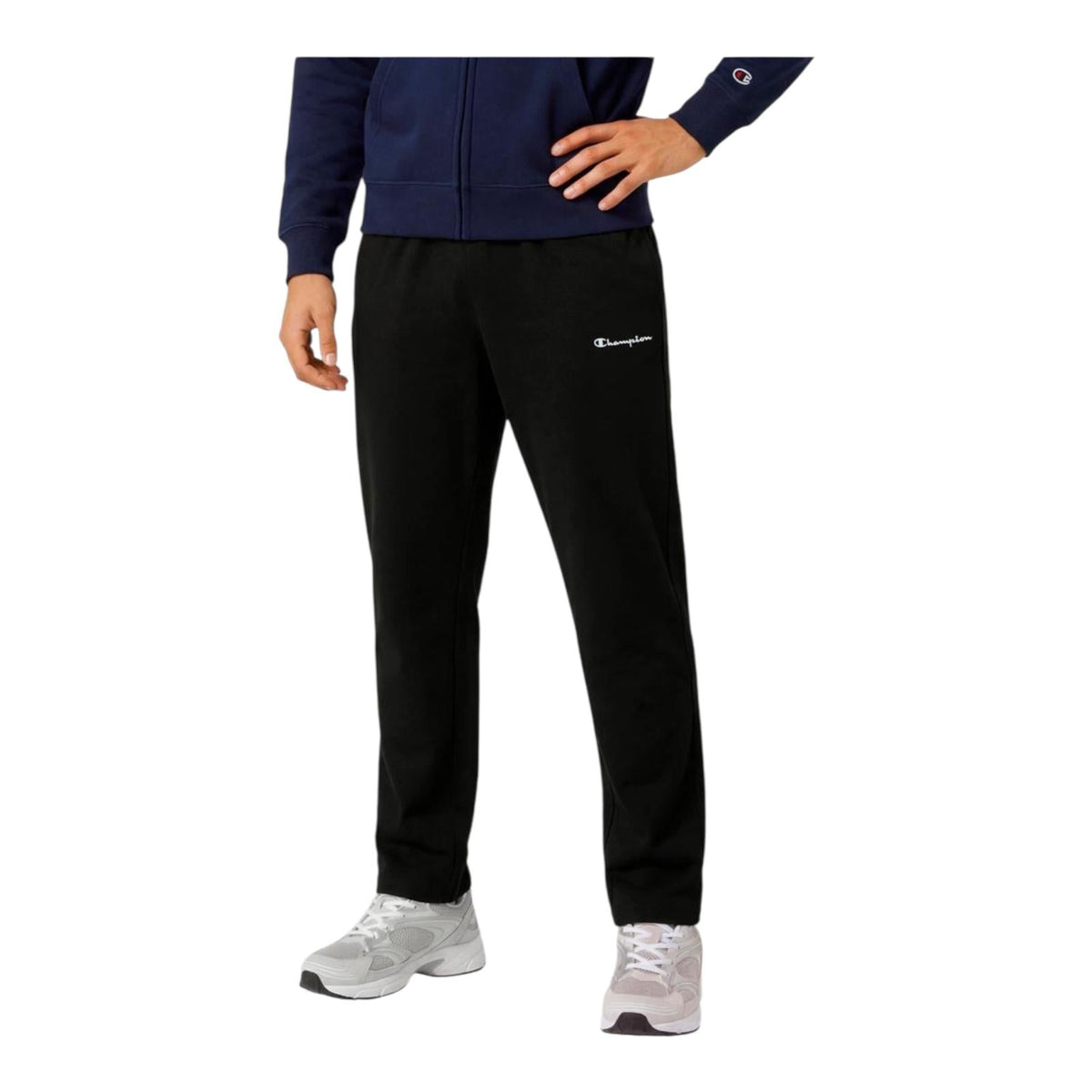Champion Pantalone Donna Straight Hem 221805 KK001 Nero