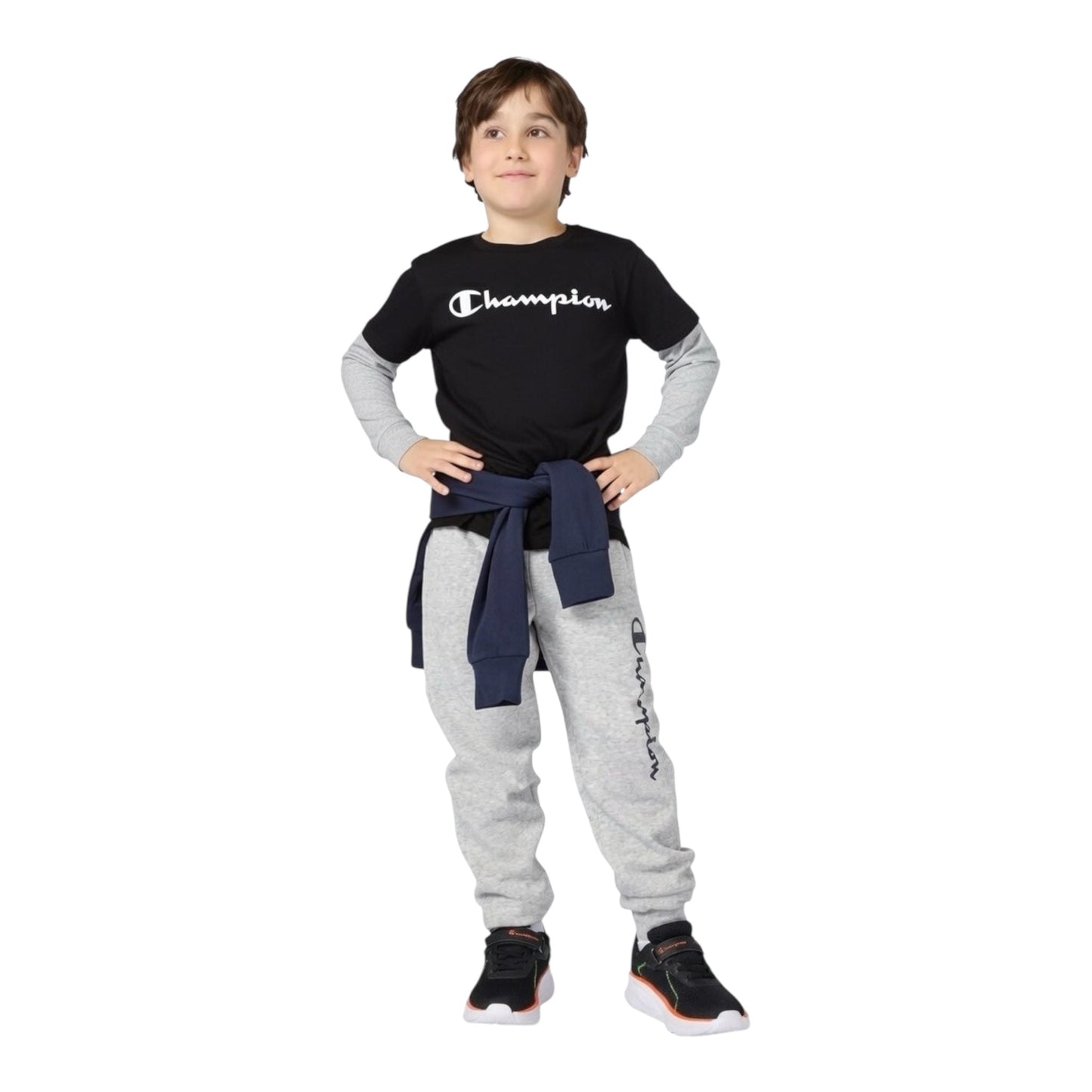 Champion T-Shirt Manica Lunga KK001 Nero 307324