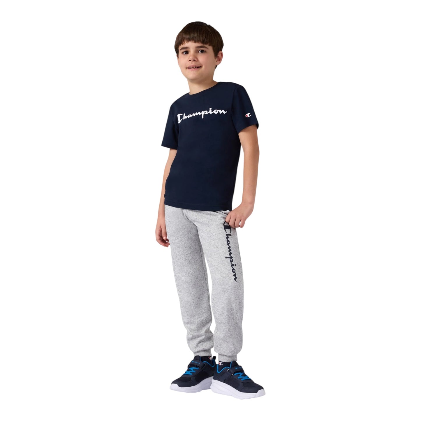 Champion T-Shirt Unisex Manica Corta SS Tee Blu - BS501 307322