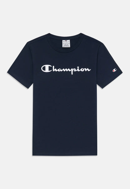 Champion T-Shirt Unisex Manica Corta SS Tee Blu - BS501 307322