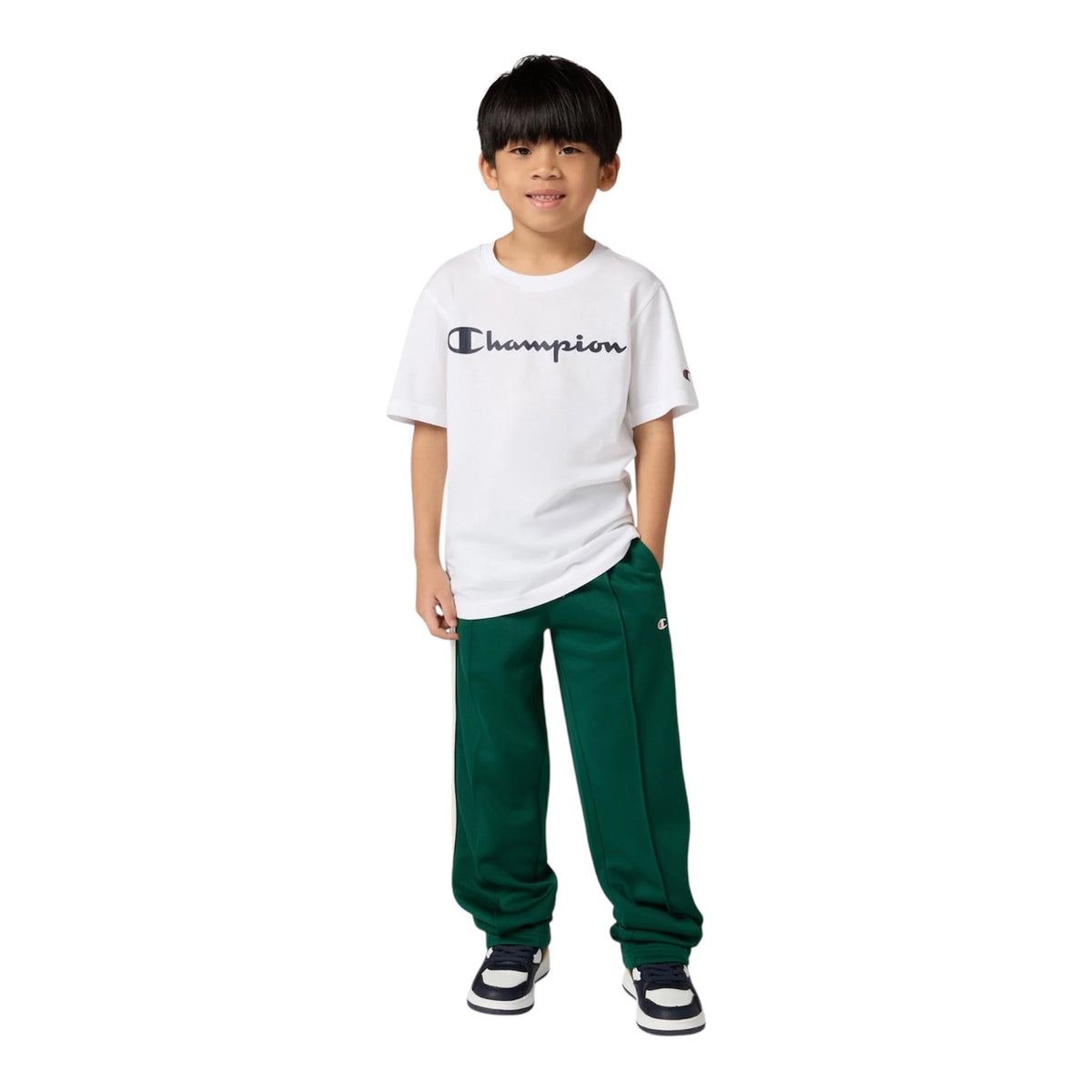 Champion T-Shirt Junior 307322 WW001 Bianco