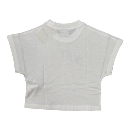 Champion T-shirt 405376 WW001 Junior Bianca