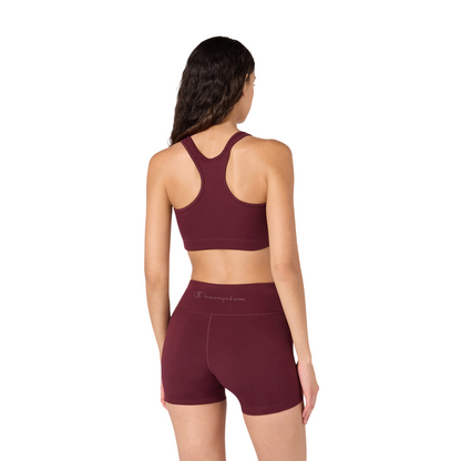Champion Top Reggiseno donna impatto leggero Bordeaux 118392_RS522