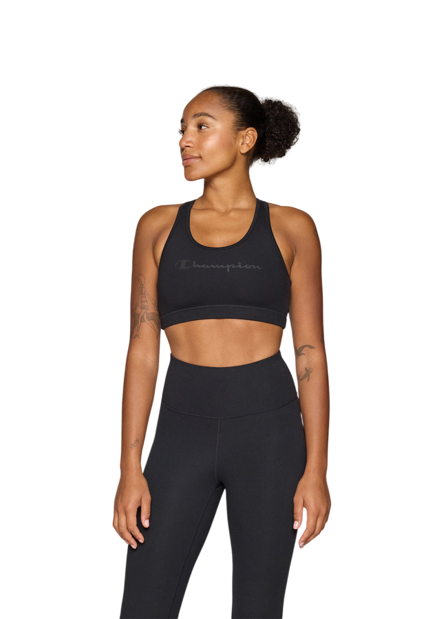 Champion Bra Donna Impatto Leggero Quick Dry Nero - 118392