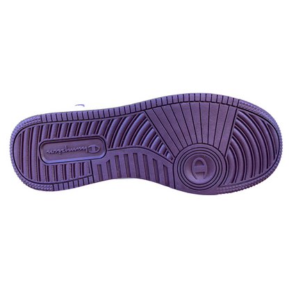 Champion Trainers RD18 Low S21906 WW026 Bianco-Bordeaux | Sneakers basket uomo stile comfort