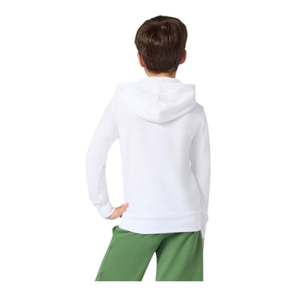 Champion Felpa Junior Cappuccio 307358-WW001 Bianca