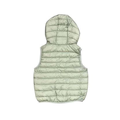 Champion giubbino smanicato junior con cappuccio 307134_GS129 salvia