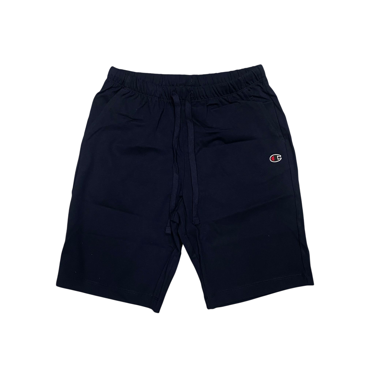 Champion pantaloncino sportivo da uomo in jersey elasticizzato 118100 BS501 blu