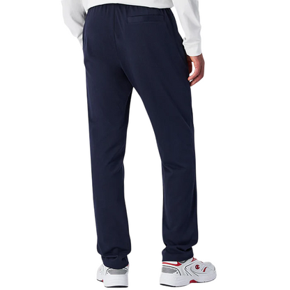 Champion pantalone sportivo da uomo in cotone jersey 220305 BS501 blu