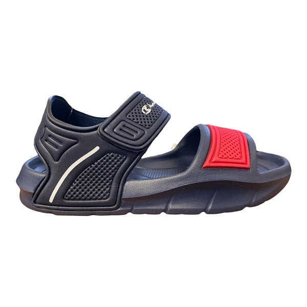 Champion Sandalo Bambino K-Sandalo Squirt B PS Navy Rosso - S31243 BS517 NNY