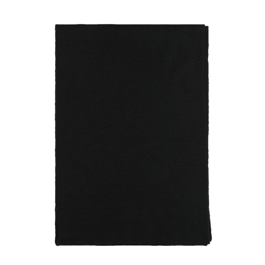 Champion sciarpa con logo ricamato 806066 KK001 nero - Accessorio elegante e caldo per outfit sportivi