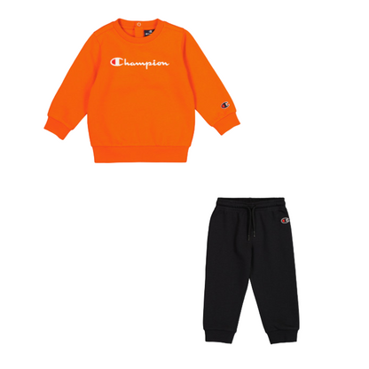 Champion Tuta Sportiva Infant 306899 OS014 Arancio Nero