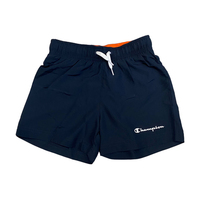 Champion completo da ragazzo maglietta smanicata e pantaloncino Boxer mare 306794 OS005 arancio-blu