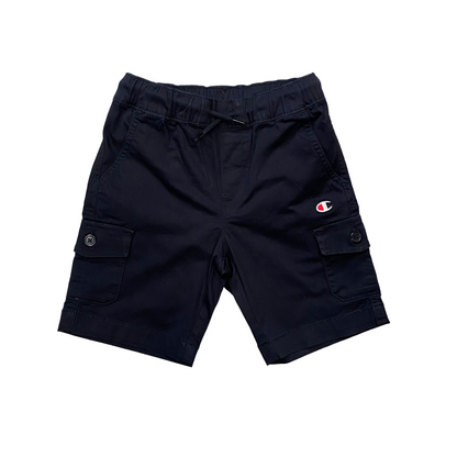 Champion pantaloncino Cargo da ragazzo 306768 KKK001 nero