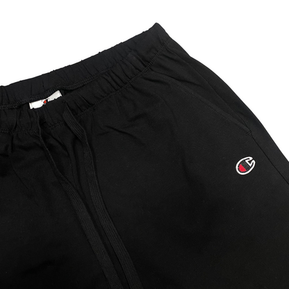 Champion pantaloncino sportivo da uomo in jersey elasticizzato 118100 KK001 nero
