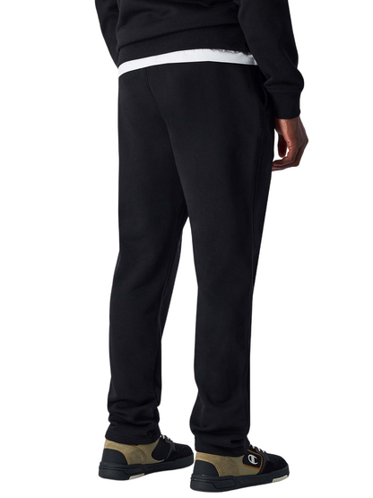 Champion pantalone sportivo da uomo con orlo diritto 220294 KK001 nero