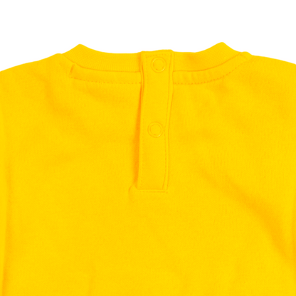 Champion tuta da bambino con felpa girocollo 306847 YS079 giallo-blu