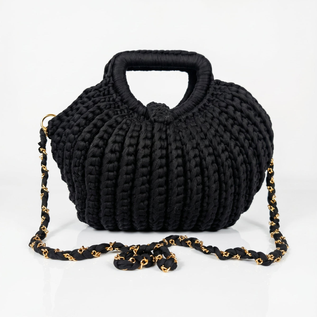 Stile Donna Bags - Oliva Borsa a Mano in Corda di Cotone