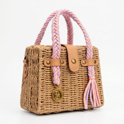 Stile Donna Bags - Anita Borsa a Cestino in Rafia