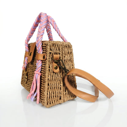 Stile Donna Bags - Anita Borsa a Cestino in Rafia