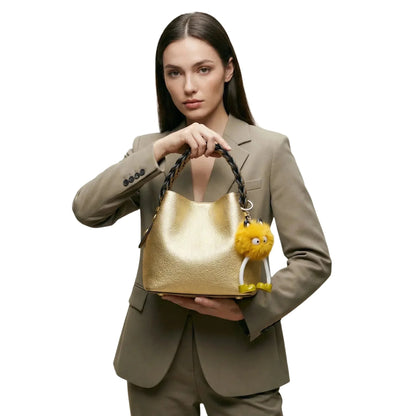 Stile Donna Bags - Charm per Borsa Pom Pom
