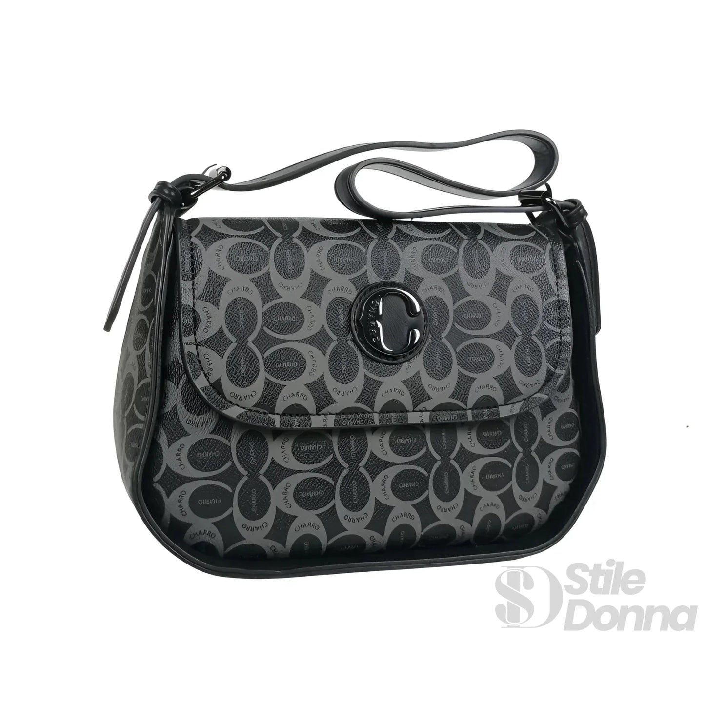 Charro Borsa Saddle in Ecopelle con Tracolla