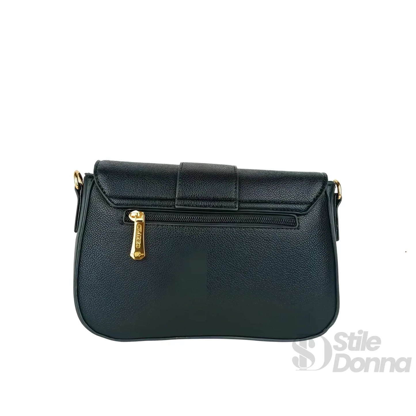 Charro Borsa a Tracolla Crossbody in Ecopelle con Finiture Dorate
