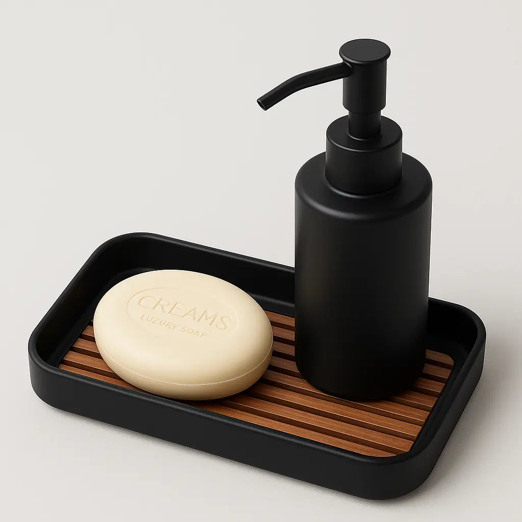 GRATO: Piattino Porta Sapone con Griglia Integrata Home Decor