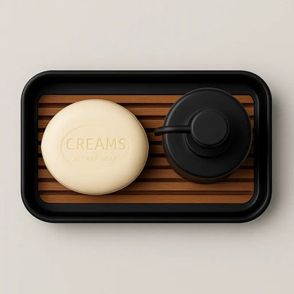 GRATO: Piattino Porta Sapone con Griglia Integrata Home Decor