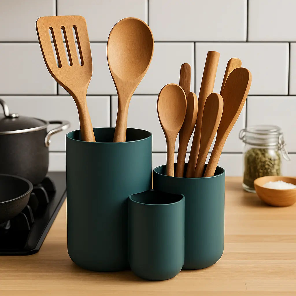 TRIA: Porta Utensili Modulato Triplo Home Decor