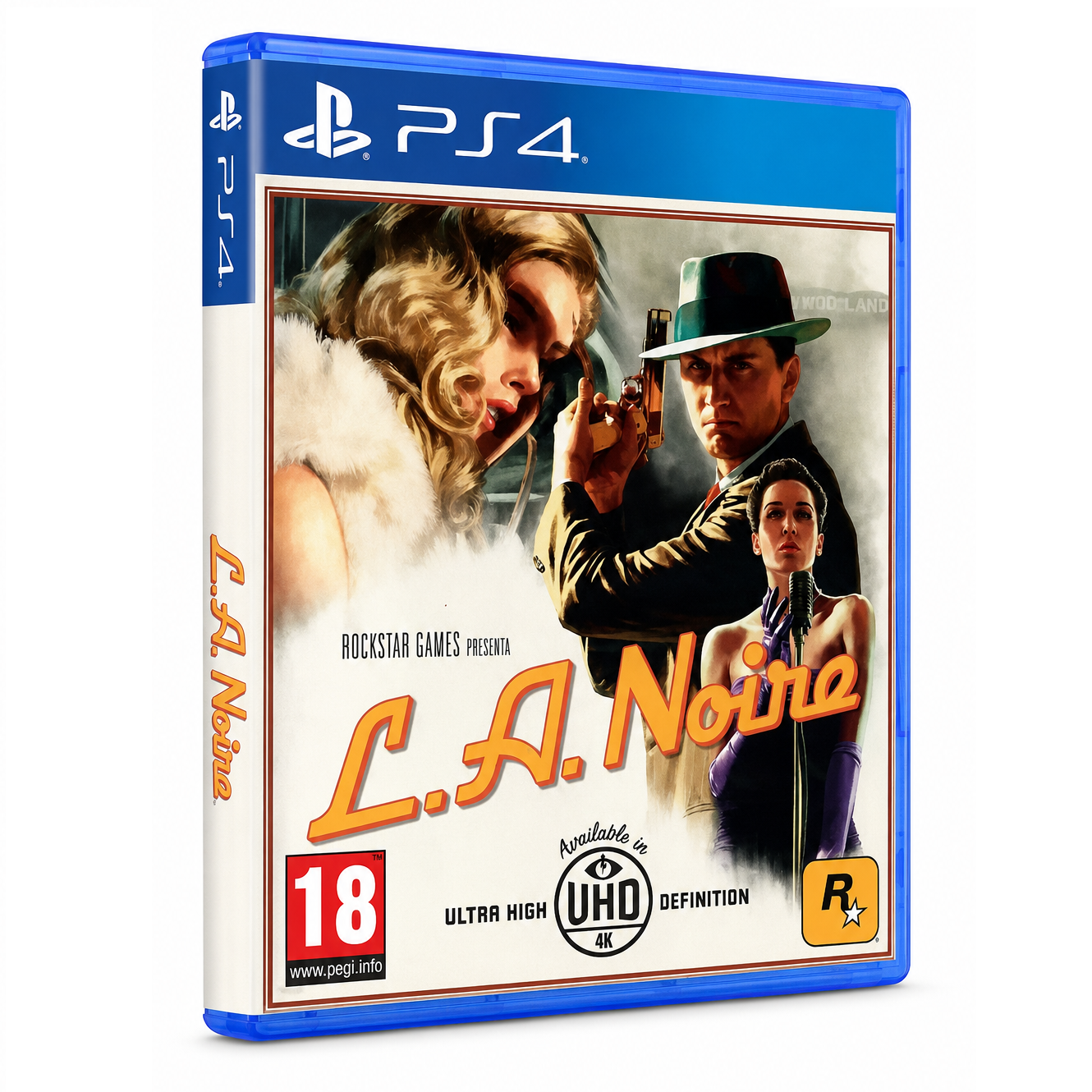 L.A. Noire Ps4 Videogioco Eu Playstation 4 Italiano Gioco Rockstar Gta Sigillato