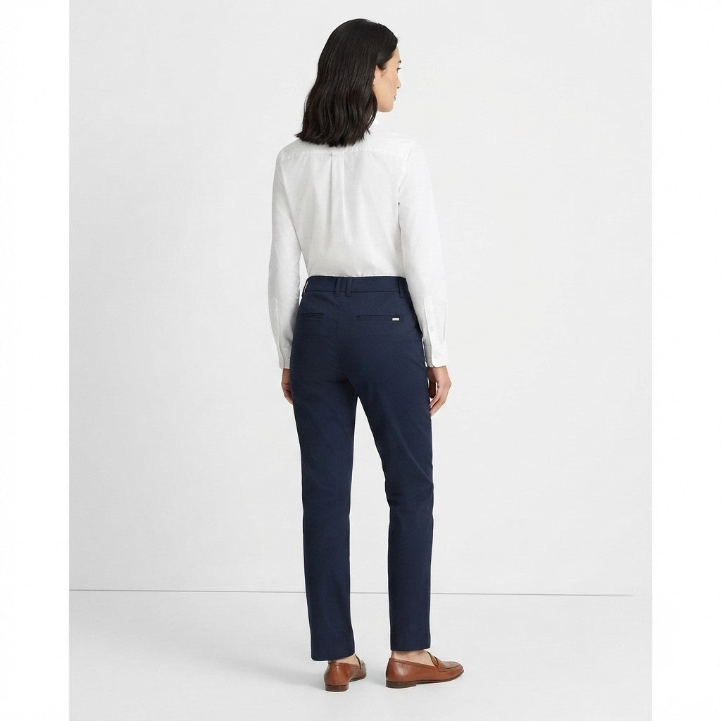 Bomboogie pantalone chino da donna misto cotone PWMOONTCSA5 20 blu