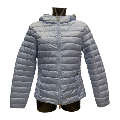 Ciesse Piumini giacca da donna con cappuccio Carrie 205CFWJ00178 celeste