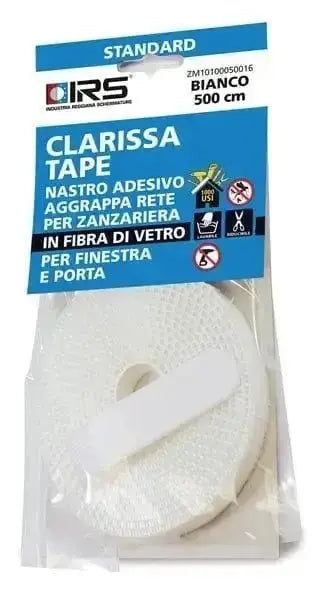 Clarissa tape 500cm bianco blister