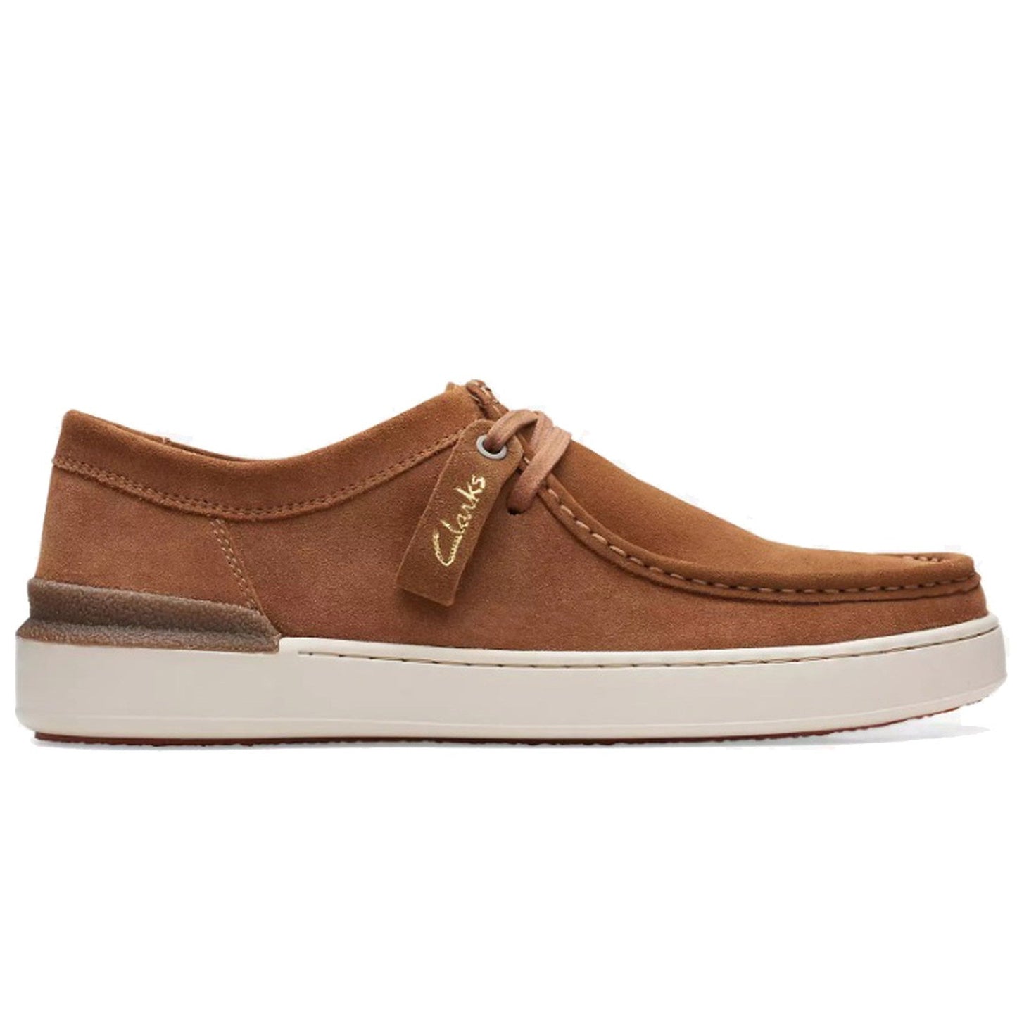 Clarks scarpa casual da uomo Court Lite Wally 170281 dark sand