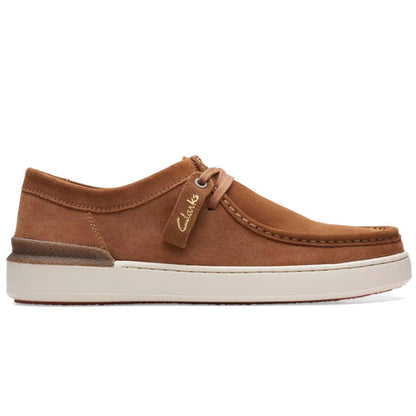 Clarks scarpa casual da uomo Court Lite Wally 170281 dark sand