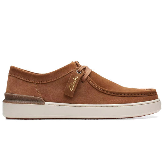 Clarks scarpa casual da uomo Court Lite Wally 170281 dark sand