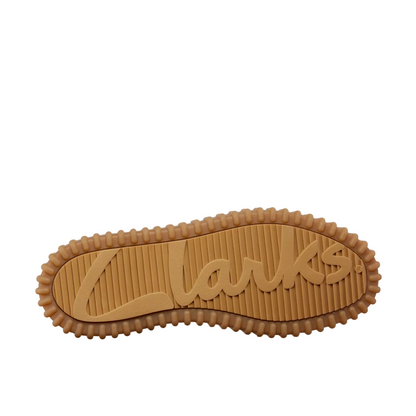 Clarks – Scarpa Casual Donna Torhill Bee 26172084 Marrone Chiaro | Nabuk Premium, Suola Chunky Vintage, Comfort Wallabee Design