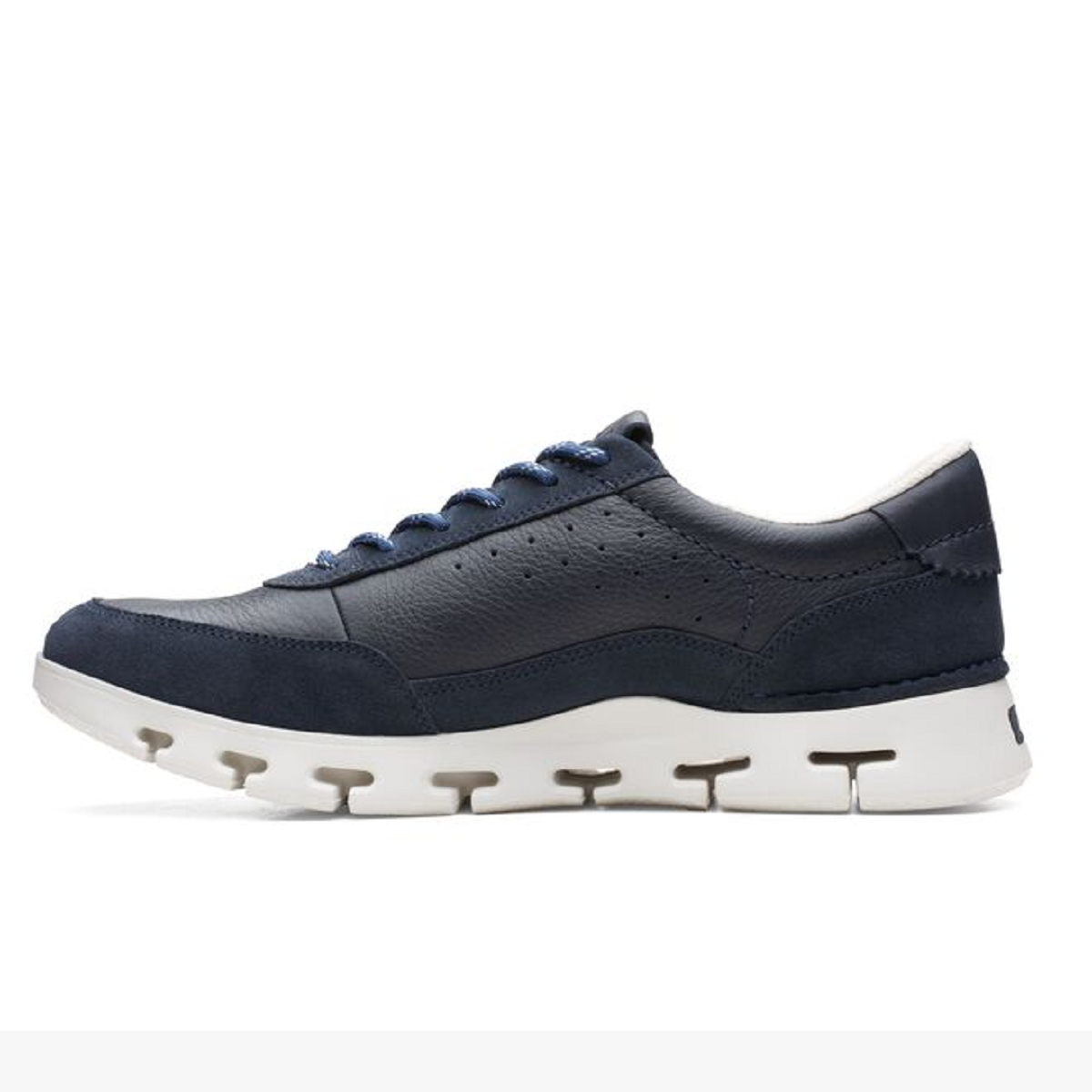 Clarks scarpa sneakers da uomo Nature X One 165998 blu