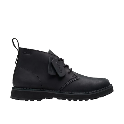 Clarks Stivaletto Polacchino Uomo Pelle Solsbury DB 179716 Nero