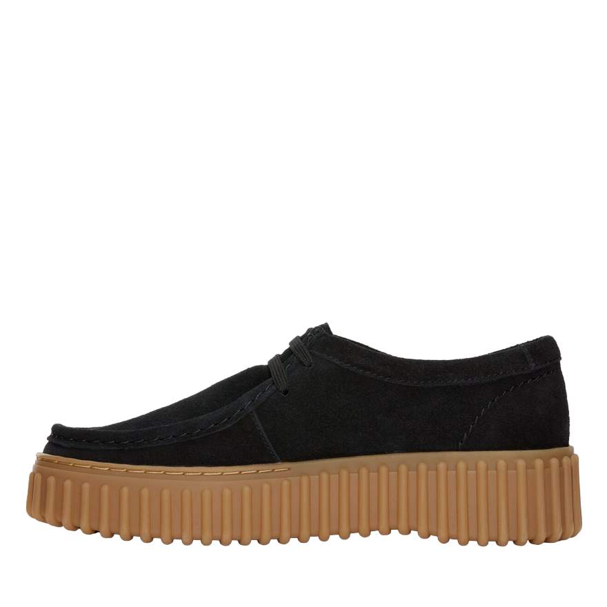 Clarks Torhill Bee 26172044 Scarpe Casual Donna Nero - Pelle Scamosciata