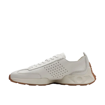 Clarks Craft Speed Scarpe Casual Uomo Pelle Bianche - 172926 G