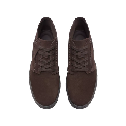 Clarks stivaletto da uomo stringato Streethill Mid 26174534 marrone scuro