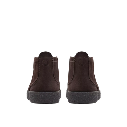 Clarks stivaletto da uomo stringato Streethill Mid 26174534 marrone scuro