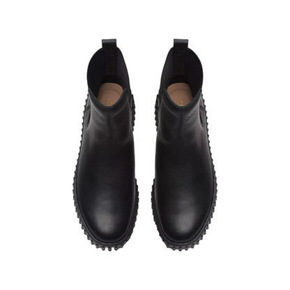 Clarks stivaletto in pelle da donna Torhill Maple 173858 01 nero