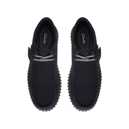 Clarks stivaletto in pelle scamosciata da uomo Torhill HI 173664 7 nero
