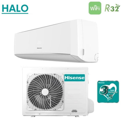 Hisense Halo Climatizzatore Condizionatore 12000 Btu Inverter Wifi A++ Cbmr1205G