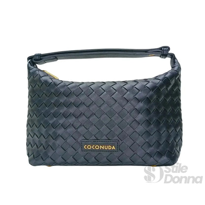 Coconuda Borsa Intrecciata in Ecopelle con Manico