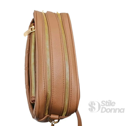 Coconuda Borsa a Tracolla in Ecopelle Marrone